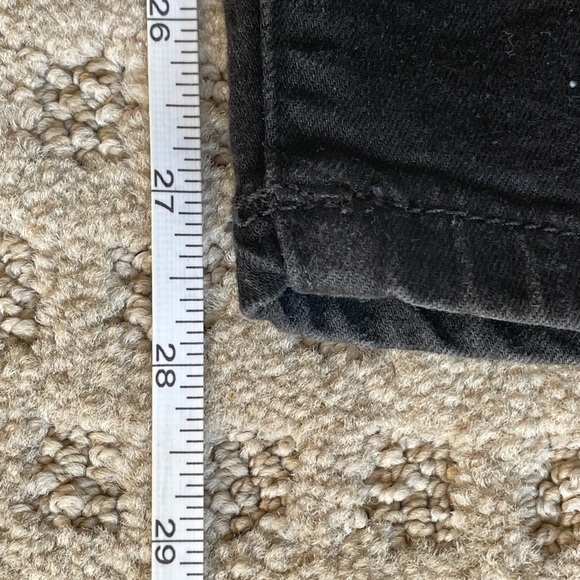 GAP 1969 ULTRA SKINNY BLACK DENIM JEANS SIZE 25/0 EUC - Picture 8 of 11